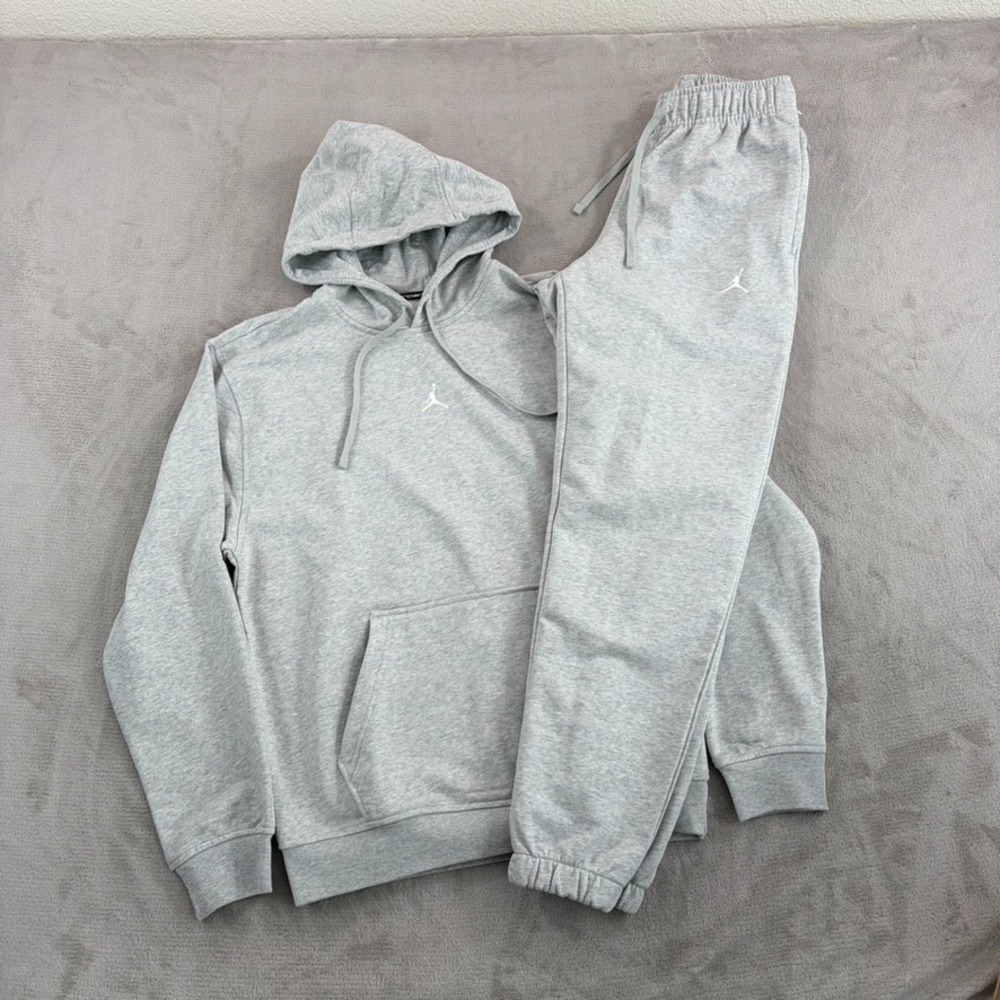 Nike Air Jordan Essential Sport Crossover Fleece Hoodie & Pants‎ Set Men Small